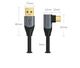 СОЗДАНИЕ КАБЕЛЯ: Кабель передачи данных типа C (угол), USB 3.1, кабель для подключения камеры, кабель Oculus Quest2 Link, высокоскоростной кабель для передачи данных, кабель для VR-гарнитуры Piconeo3/4, кабель для потоковой передачи данных, 3 метра. - изображение 5
