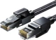 Патч-корд Ugreen Cat 6a 10 Гбит/с чиста медь 8 м Черный (35804) - изображение 1