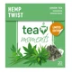 Чай зелений Tea Moments Hemp Twist Конопляний Твіст 20 пірамідок по 1.8 г з лемонграсом та коноплею - зображення 2