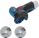 Akumulatorowa szlifierka kątowa Bosch Professional PRO GWS 12V-76 12 V 19500 obr./min 76 mm z 2 tarczami (06019F200B) - obraz 1