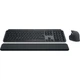 Комплект (клавіатура + миша + килимок) Logitech MX Keys for Business UA Graphite + Desk Mat Studio Series Mid Grey (MX920-010933) [176476] - зображення 2