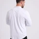 Классическая мужская рубашка с длинным рукавом SlimFit, белая, размер XS/S - изображение 5