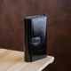 Женский кошелек ST Leather из натуральной кожи черный большой горизонтальный с монетницей для карт на кнопке 17 5х9х3 5 см 56518 - изображение 7