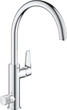 Кран кухонний для подачі технічної і фільтрованої води Grohe BauCurve 31723000 - зображення 1