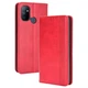 Чохол-книжка Deexe Retro Style для OnePlus Nord N100 - Red - зображення 1