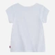 Дитяча футболка для дівчинки Levi`s 451624497 92 см Біла (1159845771) - зображення 2