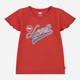 Детская футболка для девочки Levi`s 370146643 104 см Красная (1159852017) - изображение 1