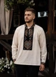 Чоловіча вишиванка ESQ Мідна XL Бежевий (B030) - изображение 1