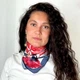 Жіноча хустинка з принтом Presentville Осінні листочки та ягоди (HUST_26S003) - изображение 4