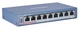 Коммутатор HIKVISION DS-3E0109P 9-портовый 100 Мбит/с с PoE для видеонаблюдения, металлический - изображение 4