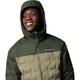 Пуховая куртка Columbia Grand Trek III Down Hooded Jacket (размер XXLarge, цвет Stone Green/Greenscape) - изображение 4
