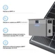 Зарядна станція DEYE SUN-BK250 2500W 2.56kWh LiFePO4 51.2V 4 MPPT 220/230V Однофазна (SUN-BK250-2.56KWH-EU-AM4-18L) - зображення 4