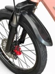 Велосипед детский Buluen Magnesium 18" с магниевой рамой надувными резиновыми колесами дисковыми тормозами звонком и фонариком для детей от 5 лет до 60 кг серый - изображение 5