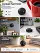 Мини камера CAMSOY C2T Wi-Fi Full HD 1080P, беспроводная IP видеокамера для видеонаблюдения с датчиком движения, ночным видением для дома и офиса 452945645 - изображение 7