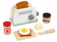 Детский деревянный игровой набор Lupilu Pop-Up Toaster Set - тостер, 12 предметов, от 2 лет - изображение 1
