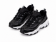Кроссовки подростковые Skechers D'Lites черные на шнуровке 35.5 (6931838023548) (22.5 см) - изображение 1