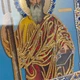 Ікона "Андрій Первозванний" на склі в білій рамі - зображення 5