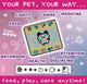 Тамагочи сказочный рай Tamagotchi Original Dreamy Paradise цифровой любимец Bandai 42924 - изображение 4
