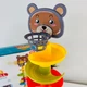 Детская игрушка Горка-баскетбол с шариками на 6 уровней Мишка, 23,5-28-7см (MBX094) - изображение 4