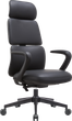 Комп'ютерне офісне крісло OfficePro Delicate OC690BK ергономічне PVC Black - зображення 1