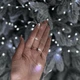 Светодиодная гирлянда Мишура с пультом 30 м 1000 LED Холодный белый свет Серебристый провод - изображение 3