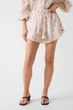 Шорты из тонкого хлопка Guess XL молочный E6GD00W0081 - изображение 1