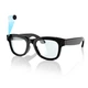 Смарт-очки Smart AI Glasses AIMB-G1 с фото и видеосъемкой 8MP-камера Черные - изображение 1
