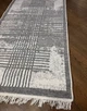 Килимок 80x200 см безворсовий і двосторонній сірий з геометричним візерунком - зображення 5
