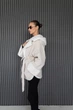 Екошуба двостороння UF-Fashion N83V 48 білий - зображення 4