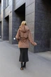 Зимняя женская шуба UF-Fashion Ш-304 50 капучино - изображение 7