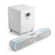 Акустика 2.1 Edifier M30SW з RGB-підсвіткою та сабвуфером White - зображення 1