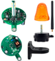 Сигнальная LED-лампа для ворот JJ-JD-06 с антенной 12-265 В IP54 (CBB4316E0CC2) - изображение 2