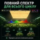 LED-фітопанель повного спектра QBD850MAX 85 Вт з димером 0–10 В, 225 LED LM281B+, 300×300 мм - зображення 2