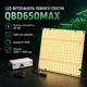 LED-фитопанель полного спектра QBD650MAX 65 Вт с диммером 0–10 В, 225 LED LM281B+, 300×300 мм - изображение 1