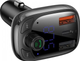 FM-модулятор Baseus CCTM-B01 S-13 Bluetooth 5.0, QC3.0 + PD 36W, 2×USB + USB Type-C, Hands Free, чорний - зображення 2