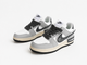 Кросівки у стилі Nike SB Dunk Low x Stussy Унісекс No brend Біло-сірий 38 (24 см) Код: w190 white-grey - зображення 2