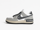 Кросівки у стилі Nike SB Dunk Low x Stussy Унісекс No brend Біло-сірий 38 (24 см) Код: w190 white-grey - зображення 3
