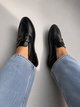 Лоферы с ремешком в стиле Hermes Женские Loretta Черный 38 (24 см) Код: E610-7 black - изображение 4