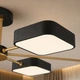 Потолочная люстра VALESO XI3366-6 черный+золото, LED - изображение 2