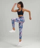 Легінси для тренувань lululemon Base Pace High-Rise Running Tight 25" Синій 20/5XL LW5DRNS - зображення 3