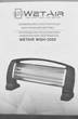 Інфрачервоний обігрівач WetAir WQH-2020 - зображення 11