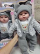 Пупс ИГРИВЫЙ МАЛЫШ говорит поет песни рассказывает сказку 46 см серенький - изображение 3