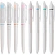 Набор гелевых ручек PILOT Momo Eraser - Click Gel Pen 0.5 And Highlighter Waai Series, Turquoise Blue P-5391 (2 гелевые ручки B/TQ + 1 маркер SG) - изображение 1