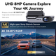 Автомобільний відеореєстратор Terra HD-302S 4K+1K з додатковою виносною камерою, Wi-Fi - зображення 9