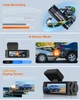 Автомобільний відеореєстратор Terra HD-2293SE 4K+1K, Wi-Fi, 2 камери - зображення 5