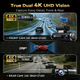 Автомобільний відеореєстратор Terra HD-319 4K+4K, Wi-Fi, 2 камери - зображення 9