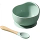 Детская миска COOKSS из силикона на присоске Green - изображение 1