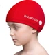 Детская плавательная шапочка BALNEAIRE Little Red Heart Series, милая солнцезащитная шапочка для малышей и детей постарше, аксессуар для плавания, 230032, красная. - изображение 2