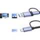Док-станція розширення Acer Type-C/USB на концентратор USB 3.0, високошвидкісний 7-портовий концентратор, багатопортовий адаптер-конвертер для ноутбуків і планшетів - зображення 2