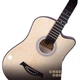 Акустическая гитара Maner Musical Instruments 38 дюймов, для начинающих, в стиле фолк, вестерн, струнный инструмент с полным набором аксессуаров, цвет натурального дерева. - изображение 1